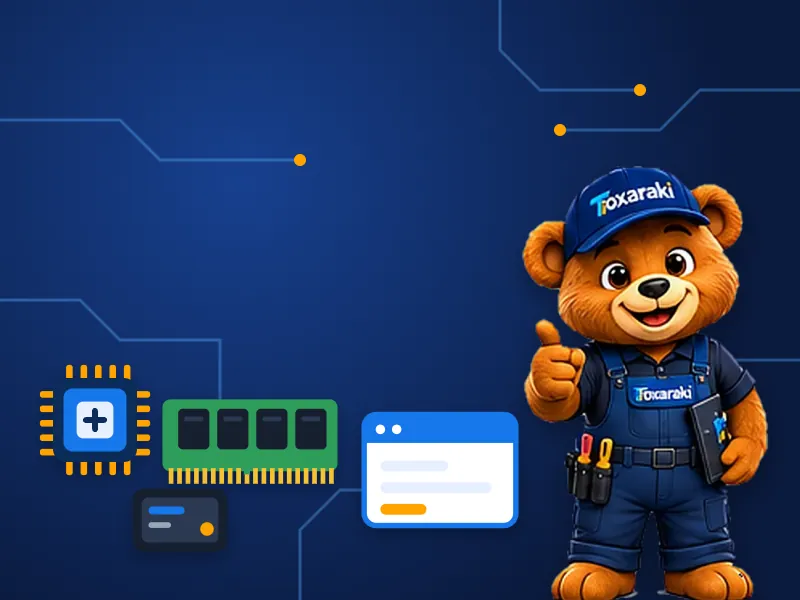 Toxaraki explica que processador, memória RAM e SSD são hardware, enquanto uma janela de programa representa o software.